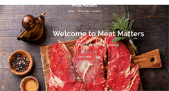 Desktop Screenshot of meatmattersinfo.org